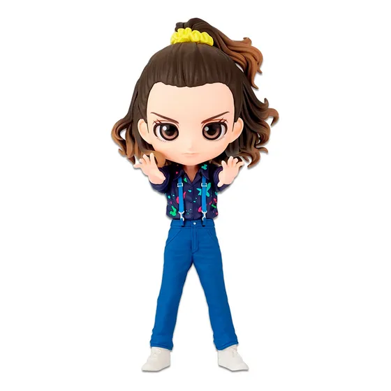 Figura Coleccionable De Stranger Things Q Posket Eleven V3