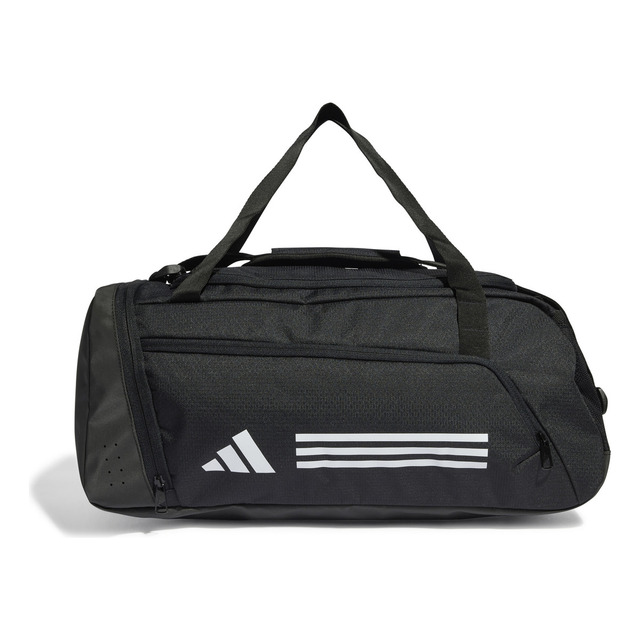 Mala Esportiva Unissex Duffel Três Listras Preta adidas Mala Esportiva Unissex Duffel Três Listras Preta adidas