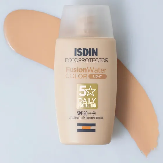 Fotoprotector Isdin Fusion Water Magic Color Ligth Spf 50 X 50ml | MercadoLibre
