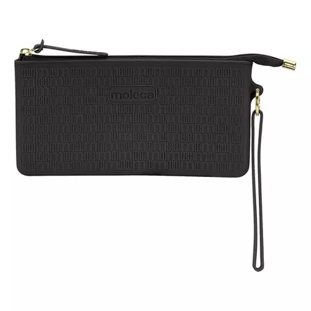 Bolsa Moleca Carteira Clutch De Mão Cor Preto