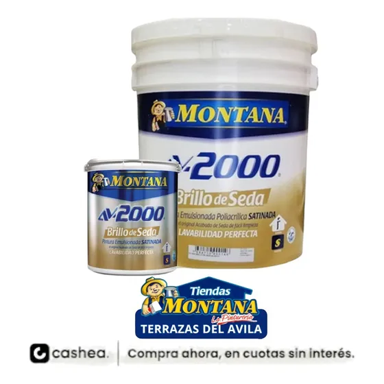 Pintura Blanco Brillo De Seda Montana Av2000