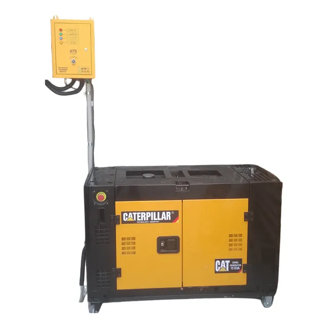 Planta Eléctrica Gasoil Insonora 19kva Monofasico 120v/240v