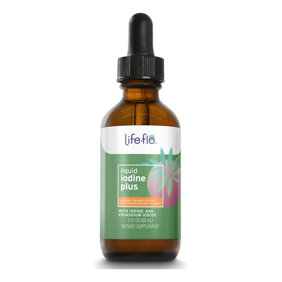 Life-flo Liquid Iodine Plus 150 Mcg, Suplemento De Yodo Para