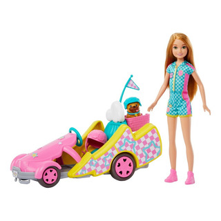 Barbie Vehículo Para Muñecas Stacie Al Rescate Go-kart Color Multicolor Barbie Vehículo Para Muñecas Stacie Al Rescate Go-kart Color Multicolor