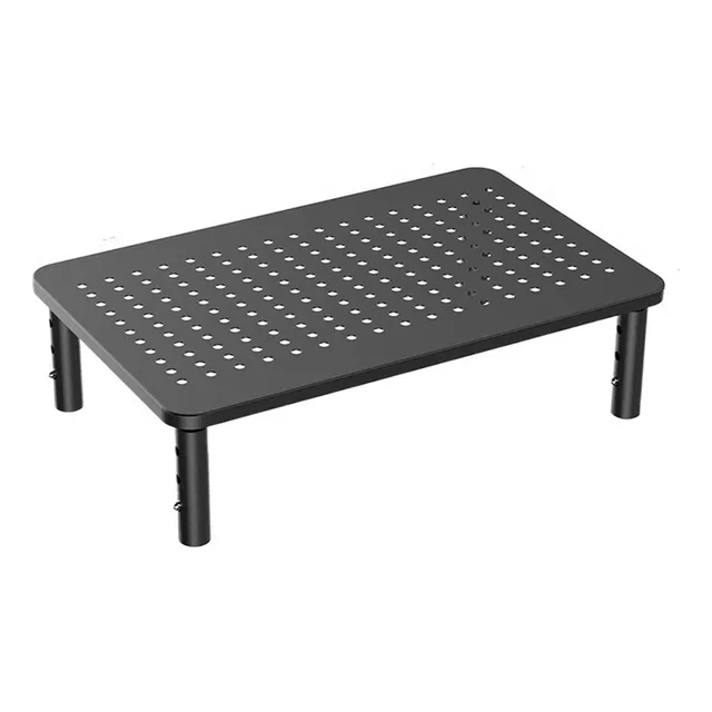 Soporte Para Monitor Y Laptop Ajustable 3 Alturas, Negro