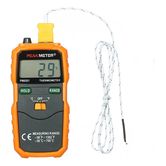 Tester.display Peakmeter Lcd Pm6501 Tipo Hold/logging
