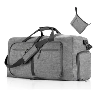 Vomgomfom - Bolso De Lona Para Viajar Plegable Y Liviano Co. Vomgomfom - Bolso De Lona Para Viajar Plegable Y Liviano Co.