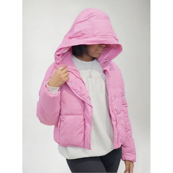 Campera Inflada Dama Alpes Puffer Con Capucha