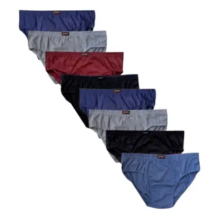 Kit 15 Cueca Normal Slip Sem ElĂĄstico 100% AlgodĂŁo Sortida Kit 15 Cueca Normal Slip Sem ElĂĄstico 100% AlgodĂŁo Sortida