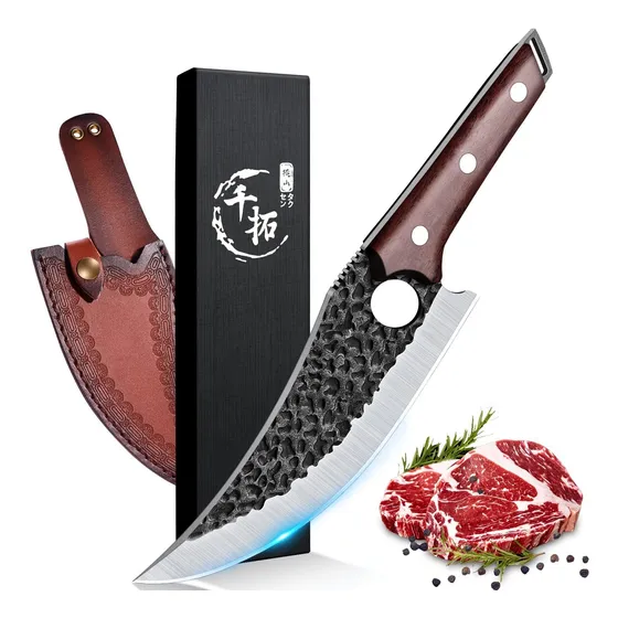 Cuchillo Para Deshuesar Para Cortar Carne, Cuchillo Vikingo,