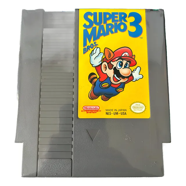 Súper Mario Bros 3 Nes Primera Edición Original