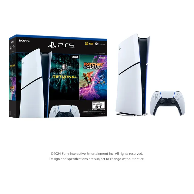 Sony Playstation 5 Slim 1tb Digital Bundle Ratchet & Clank