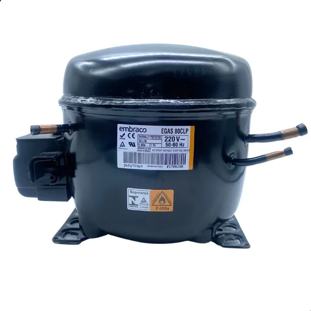 Compressor Embraco Egas80clp 1/4 R600a 60hz Lt