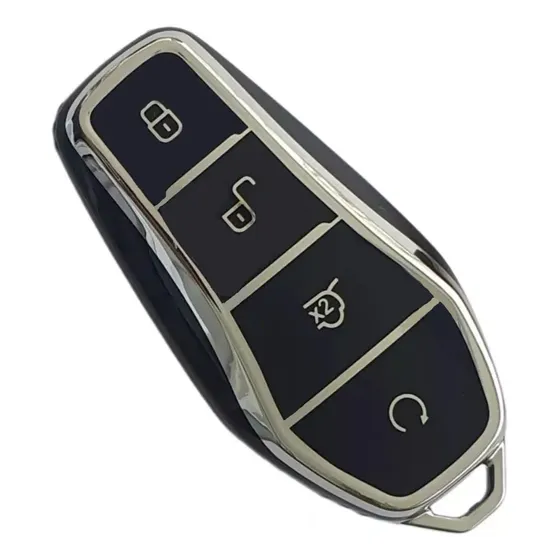 Capa Chaveiro Compatível Byd Song Plus, Byd Dolphin Byd Seal
