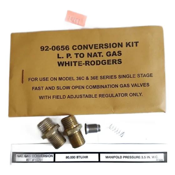 Henny Penny 14261 Kit Gas Natural Para Freidoras Industriale