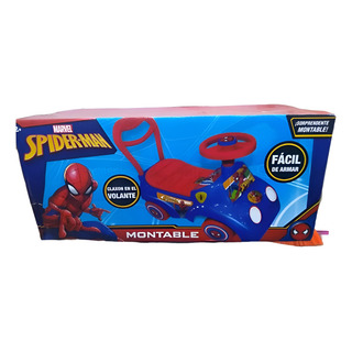 Montable Spider-man Color Rojo, Con Claxon Montable Spider-man Color Rojo, Con Claxon