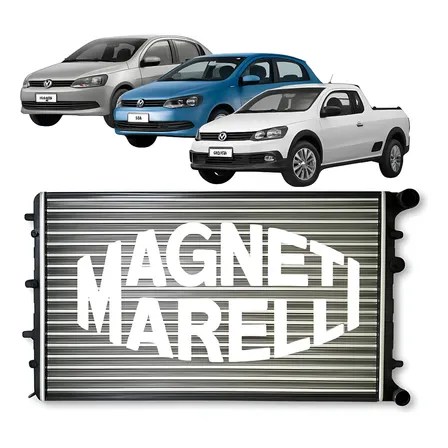 Radiador Gol G5 G6 Fox 2006 A 2016 1.0 1.6 Magneti Marelli
