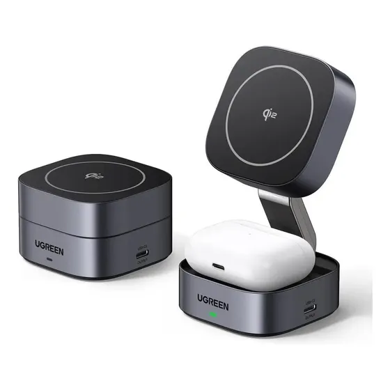 Cargador 15w Qi2 Inalámbrico Magnético Ugreen W702 - 35316 | Cuotas sin interés