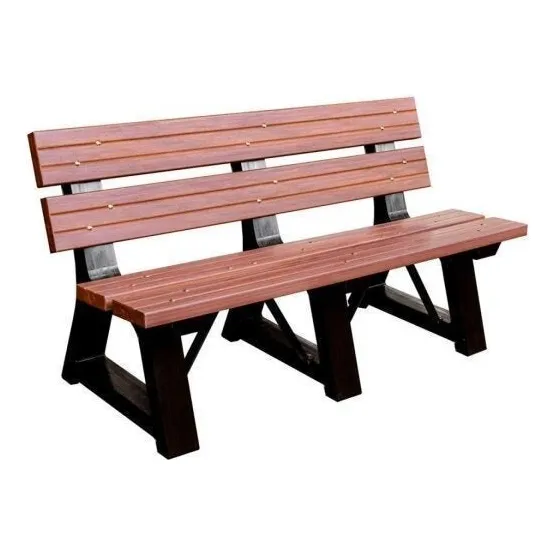 Banco De Jardim 150cm Madeira Plástica Premium In Brasil