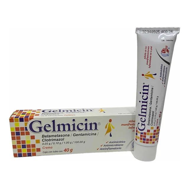 Gelmicin Crema Tubo De 40g.