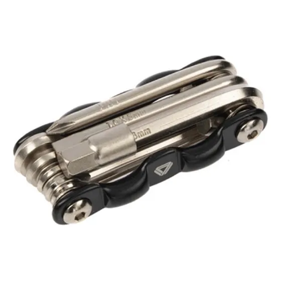 Multiherramienta Gw 9 Funciones Bristol Para Bicicleta Llave Tipo Navaja Herramienta Multifunciones Destornilladores