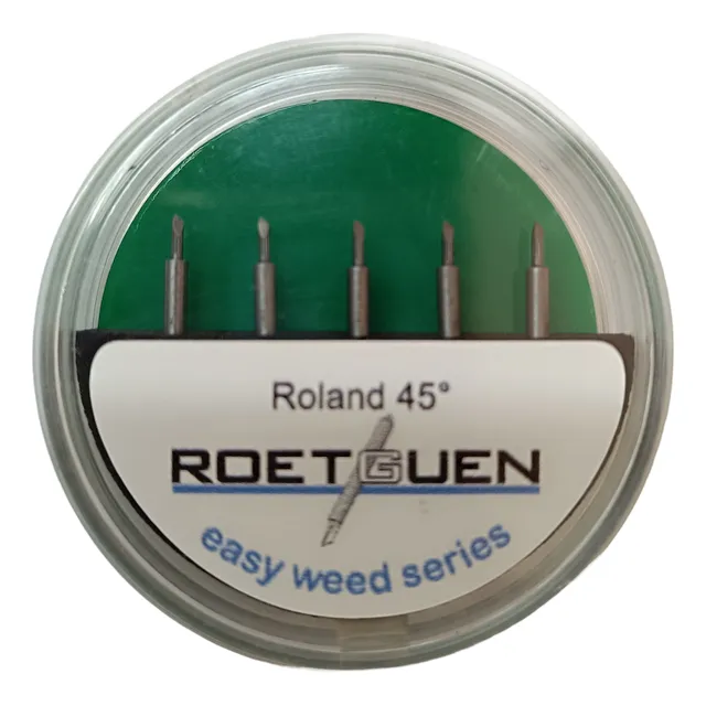 5 Cuchillas Plotter Roetguen P/mimaki, Roland, Graphtec Cb09