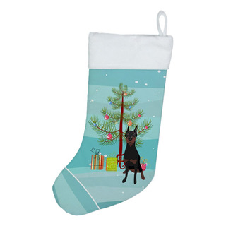 Calcetines Colgantes Navidad Doberman Pinscher Orejas Recort Calcetines Colgantes Navidad Doberman Pinscher Orejas Recort