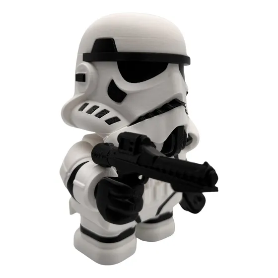 Figura De Accion Star Wars Soldado Stormtroopers De 17 Cm