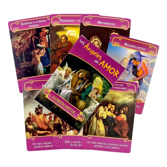 Cartas Tarot Los Angeles Del Amor Doreen Virtue 44 Cartas