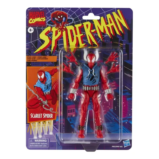 Figura De Acción Spiderman Legends Series Araña Escarlata