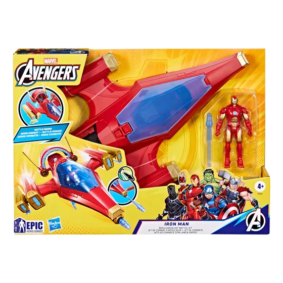 Figura de acción Epic Hero Series Avengers Iron Man Marvel