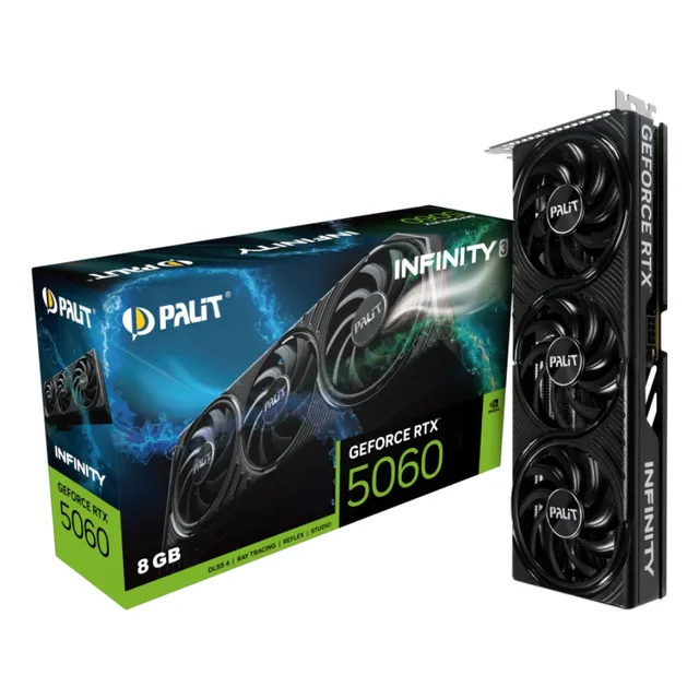 Tarjeta De Video Palit Geforce Rtx 5060 8gb Gddr7 Infinity 3