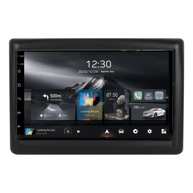 Multimídia 7 Android Renault Megane Adak 2ram 64gb Qled