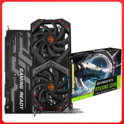 Placa de Vídeo Gainward GeForce RTX 3060 Ghost 12GB GDDR6 Nvidia