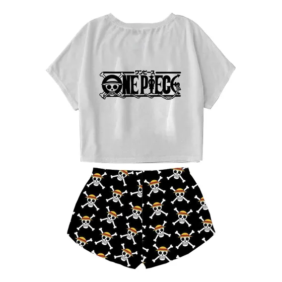 Pijama Mujer One Piece Monkey D Luffy  Zoro Anime Conjunto