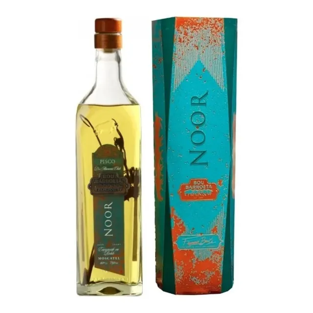 Pisco Noor Bou Barroeta 40° 750ml /envío Incluido Todo Chile