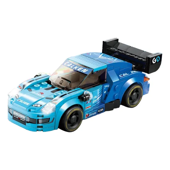 Bloque De Construcción Automóvil De Carreras (163 Piezas)