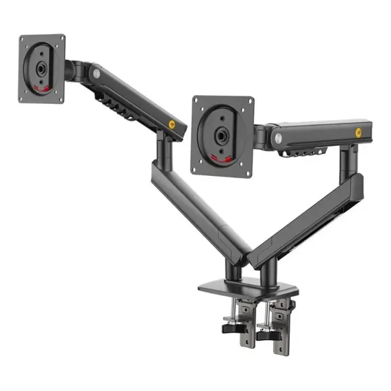 Suporte de monitor ajustável de braço duplo 17 A 32 Nb A5c Mecanic Black