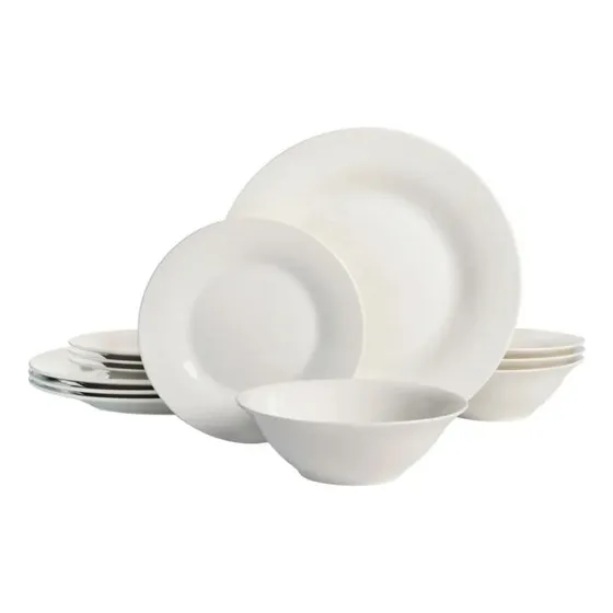 Juego De Vajilla De Gres Gibson Home Everyday 12pz