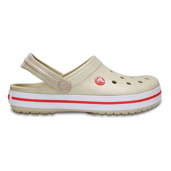 Sandália Crocs Crocband Clog Stucco/melon Off White