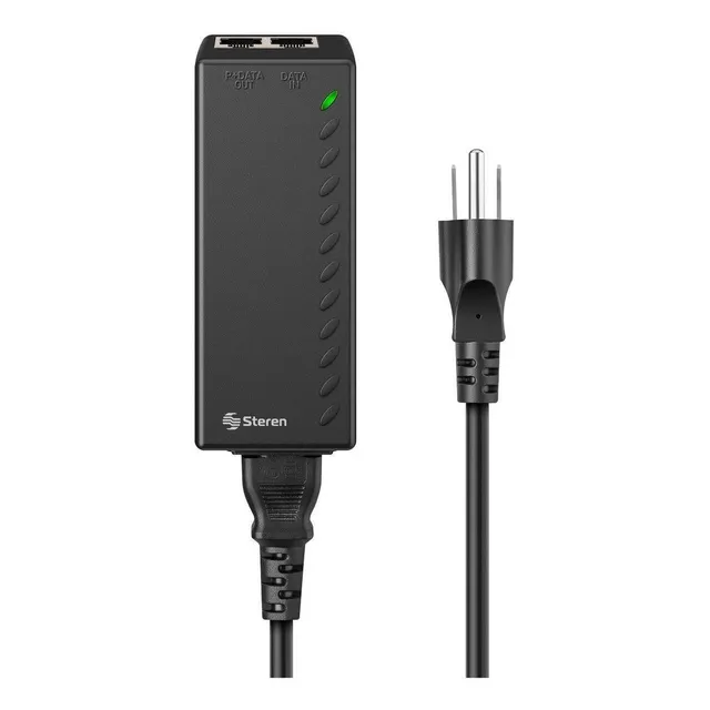 Fuente Inyector Poe Gigabit 30 Watts 802.3af 802.3at Steren