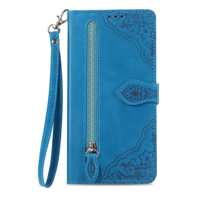 Funda Para Vivo Y19s 4g/iqoo 13, Estilo Cartera, Funda De Teléfono Con Cremallera, Ranura Para Tarjetas, Soporte Magnético Para Pulsera