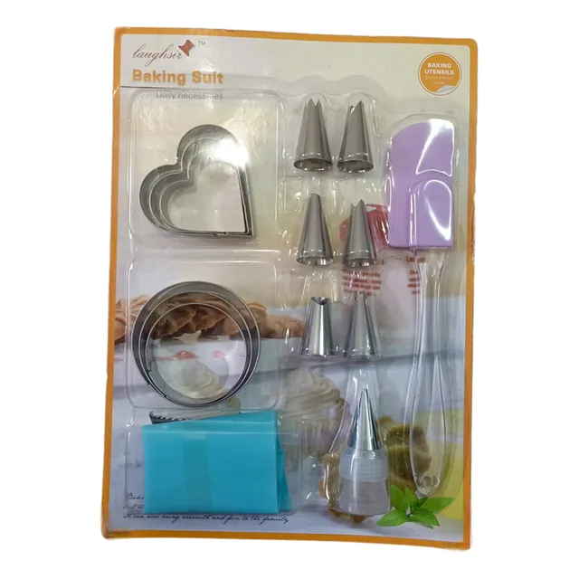 Kit De Moldes Y Boquillas Para Pasteleria Incluye Pala