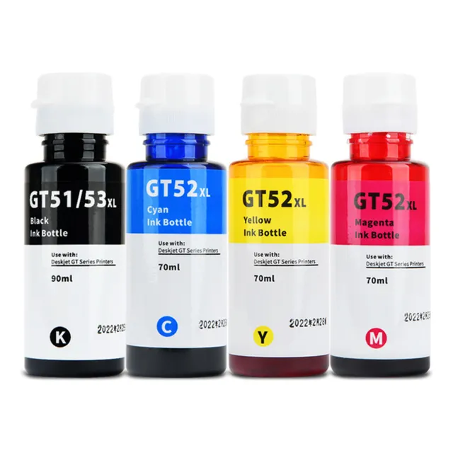 Pack 4 Tintas Compatible Con Hp Gt53 Gt52 315 415 515 530