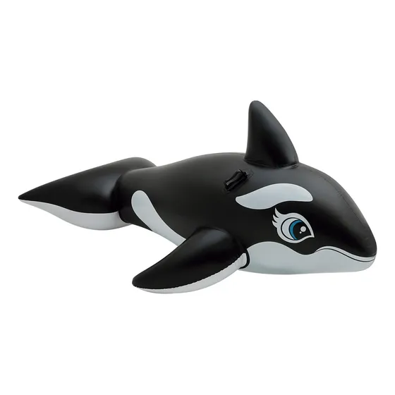 Orca Inflable Para Montar, Niños.  Intex, 193 X 119 Cm