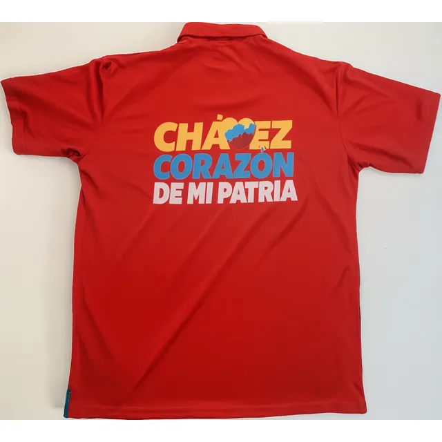 Chemise Tricolor Venezuela Chavez Corazon De Mi Patria