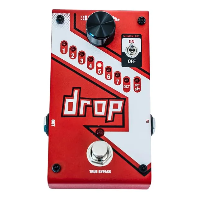 Digitech Drop Compact Polyphonic Drop Tune Pitch-shifter ...