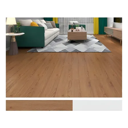 Piso Vinílico Autocolante Régua Madeira Modelo Adesivo 12pcs