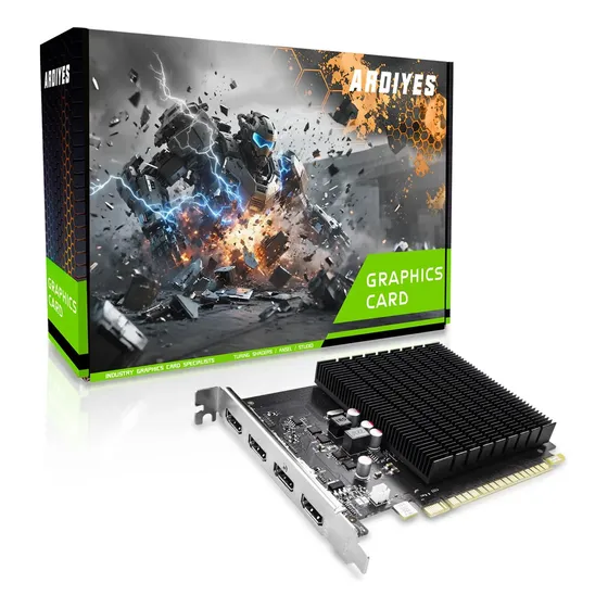 Tarjeta Gráfica Gt 730 Gpu 4gb Ddr3 4x Hdmi Para 4 Pantallas
