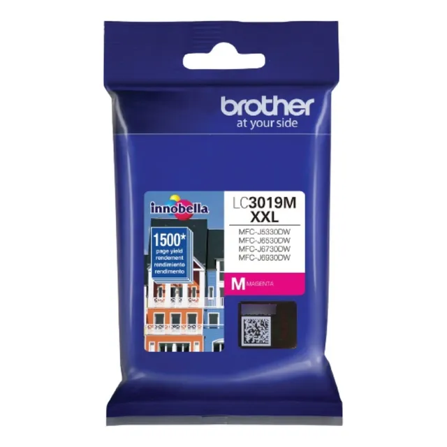 Cartucho de tinta Brother LC3019XXL color magenta